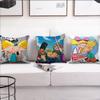 H-Hey A-ArnoldS Comfortable soft Pillow Case for Sofa Living Room Home office Decor Protective Covers