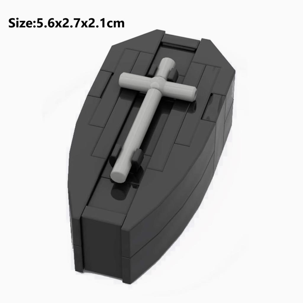 Novel Horrible Movie Halloween Pumpkin Witch Nun Vampire Zombies Building Blocks Mini Action Figure Toys
