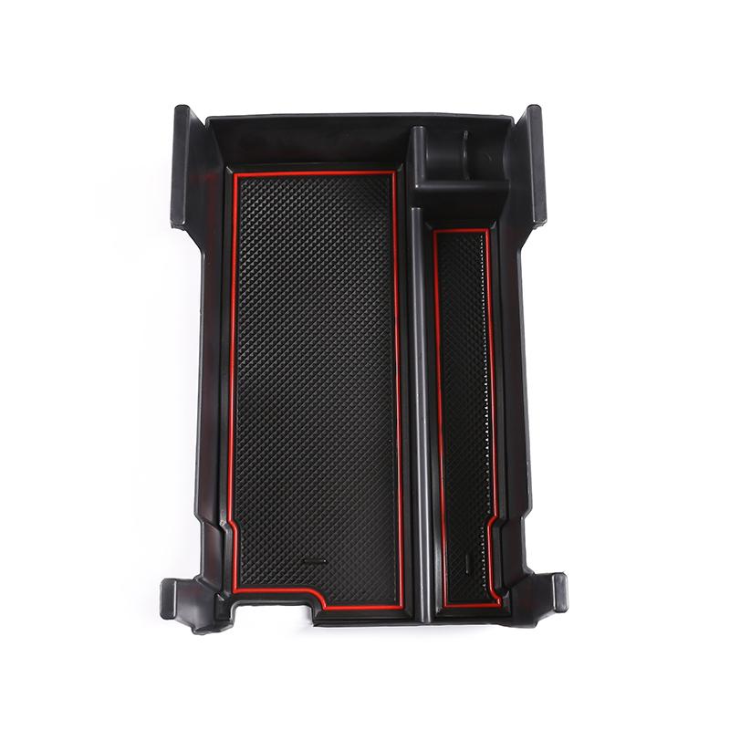 ABS Central control center armrest compartment organizer tray For Mazda 3 BP  LHD car Accessories