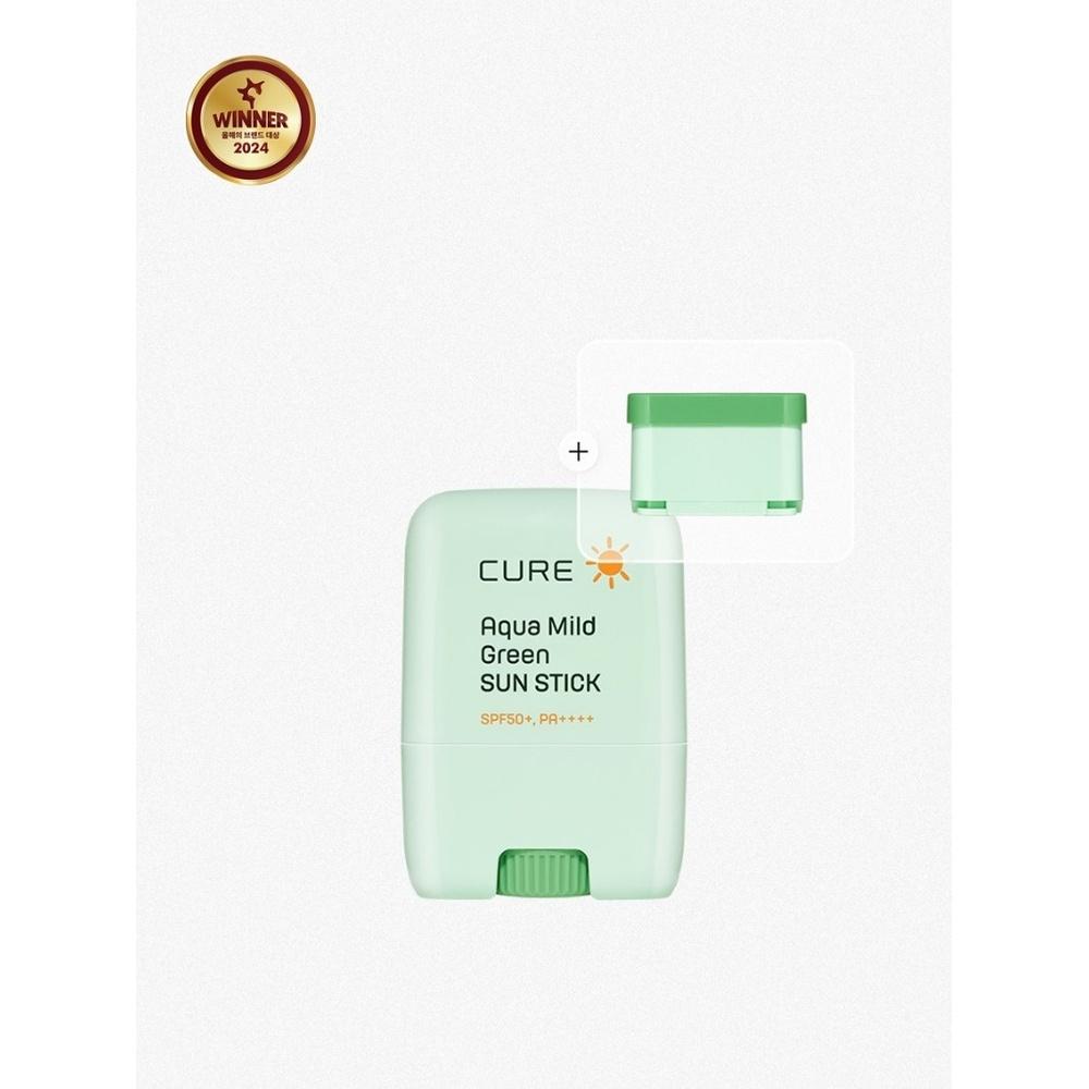 

Kim Jeong Moon Aloe Aqua Mild Green Sun Stick Special Set (20g + 20g Refill)