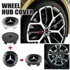 4PCS Car Wheel Center Hub Cap Sticker Accessories For Benz AMG VIANO GLB GLC W108 W124 W126 W169 W176 GLE GLK