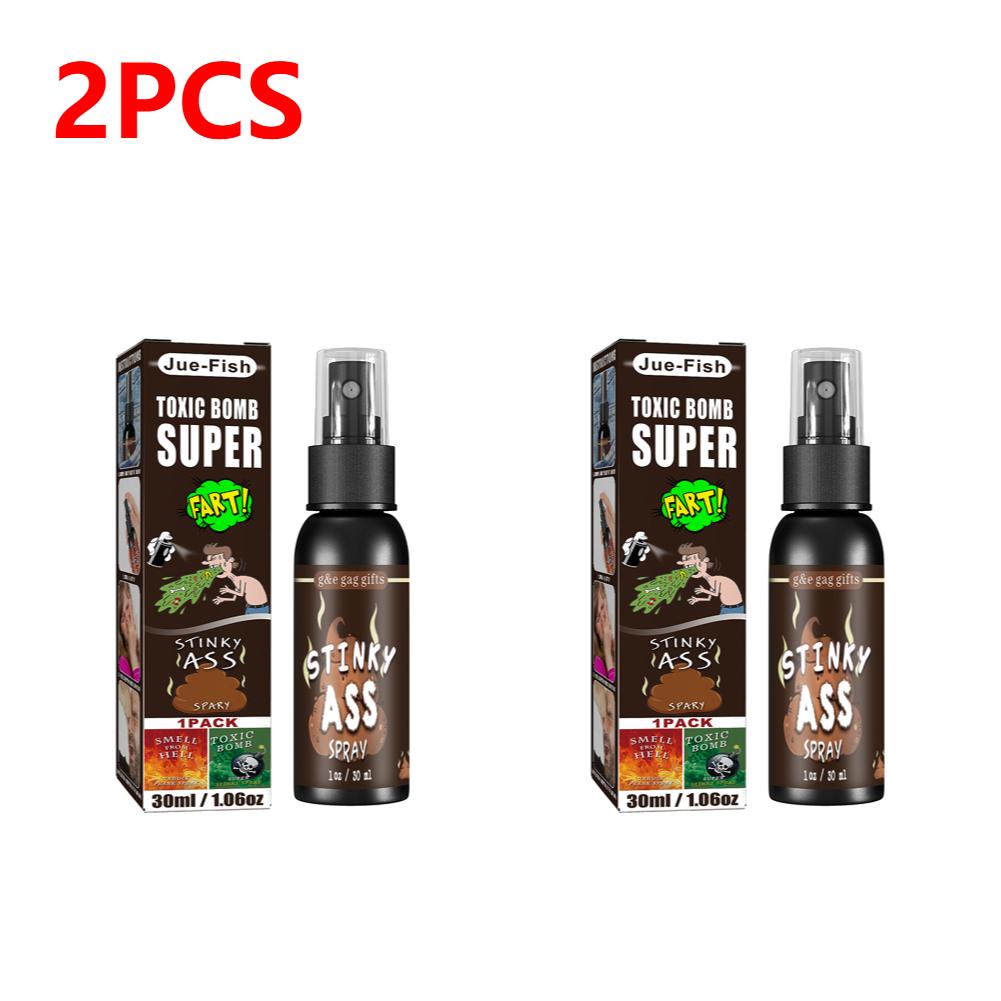 1-5pcs 30ml Fart Gag Spray Prank Joke Plastic Smelly Stinky Gags Party Supplies Spray Can Stink Non Toxic for Halloween