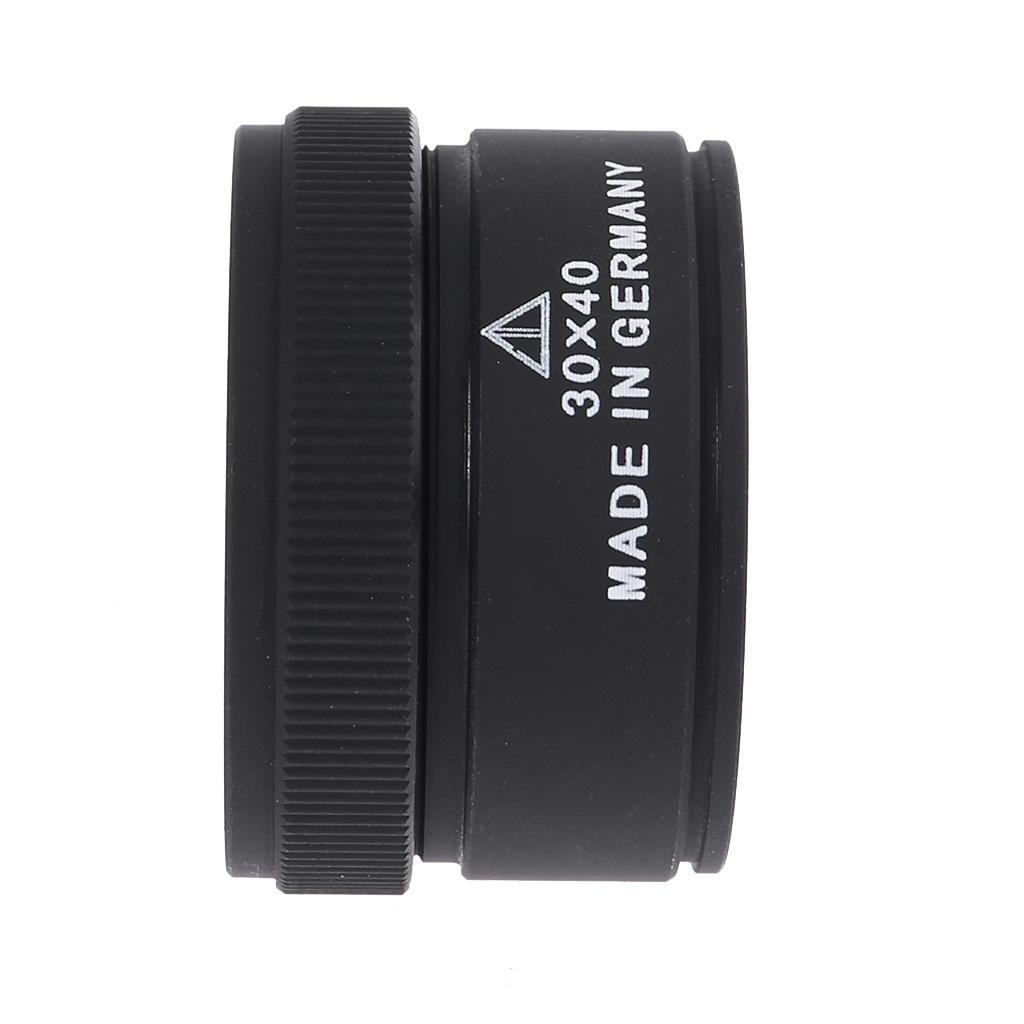 30X Optics Loupes Magnifier Microscope Magnifying Glass Lens for Jeweler Coins