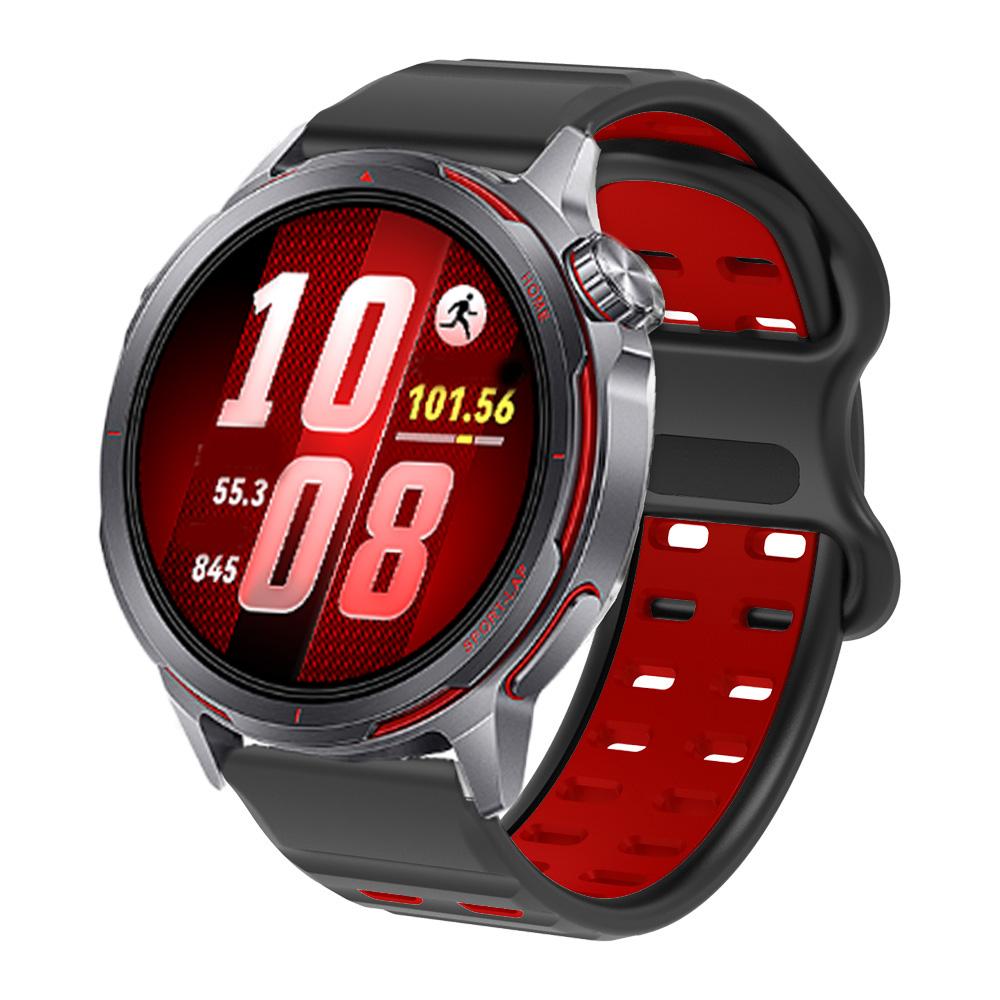 22mm Man Watch Band Silicone Bracelet For Huawei Watch GT 6 46mm GT6Pro GT5 GT4 GT3 GT2 GT2E Strap Accessories