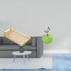 Dessert Plate Coffee Table Tray with Handle Serving Jewelry Storage for Dining Room