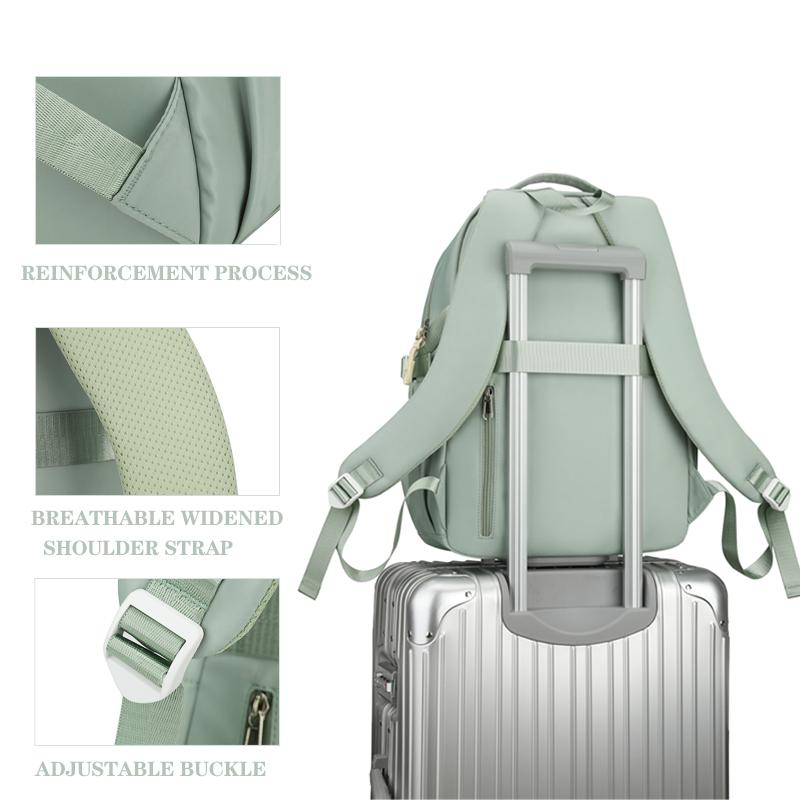 Fashionable New 15.6-Inch Large Student Backpack Nylon Waterproof Large Capacity Backpack For Men And Women'S Leisure Backpack