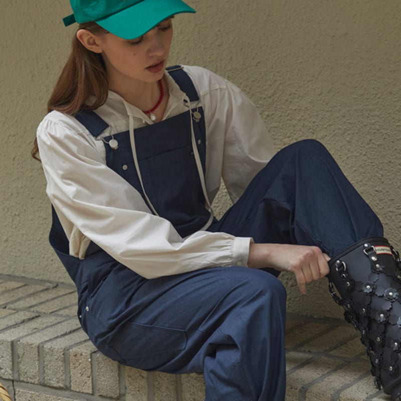 But’ton Logo Lettering Ball Cap (Green)