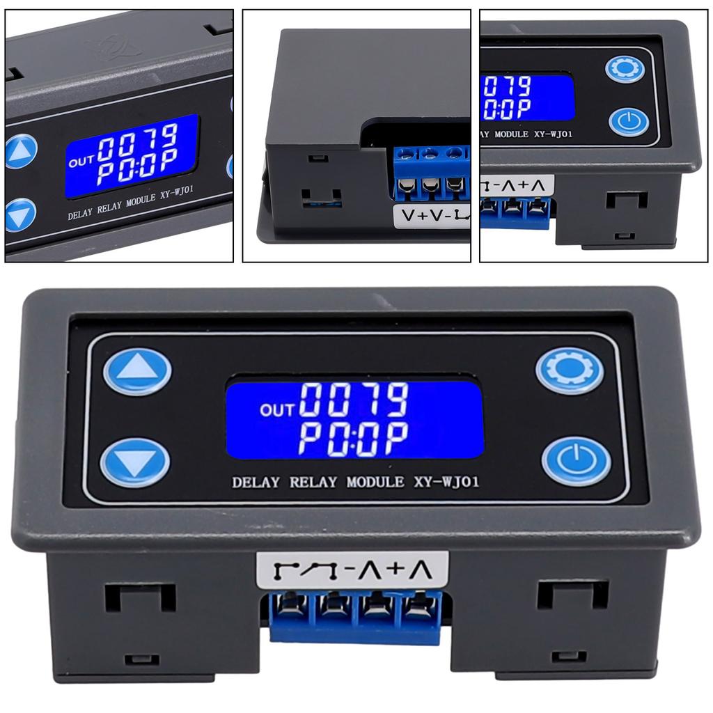 Controller Delay Relay Module 50mA 7.1*3.9*2.5cm Digital Digital Timer Switch Programmable Timer Relay For Most Occasions Newest