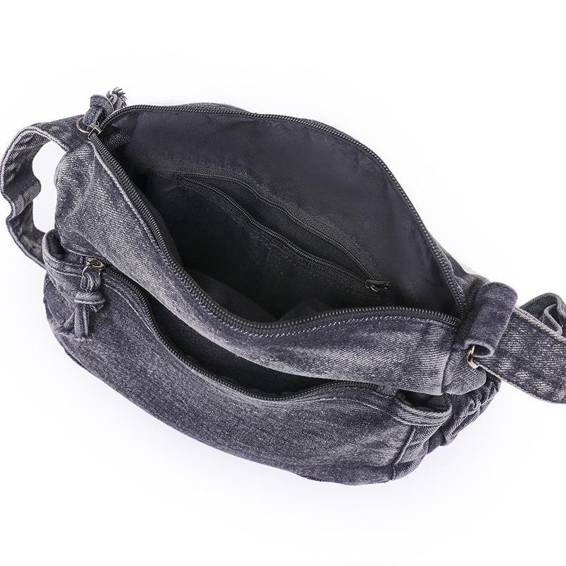 Crossbody Women Large Capacity Bag Multi Compartment Lightweight Multi Pocket Bag