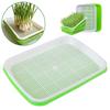 1/3/5/10Pcs Hydroponic Microgreens Sprouter Tray Seed Sprouting Plates Wheatgrass Grower Nursery Trays Home Garden Tools