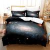 Sternenhimmel Schlafbettwäsche Kollektion Planeten Bettbezug 3D Bettwäsche Mode Design Dekoration King Size Bettbezug Kollektion Doppelbett
