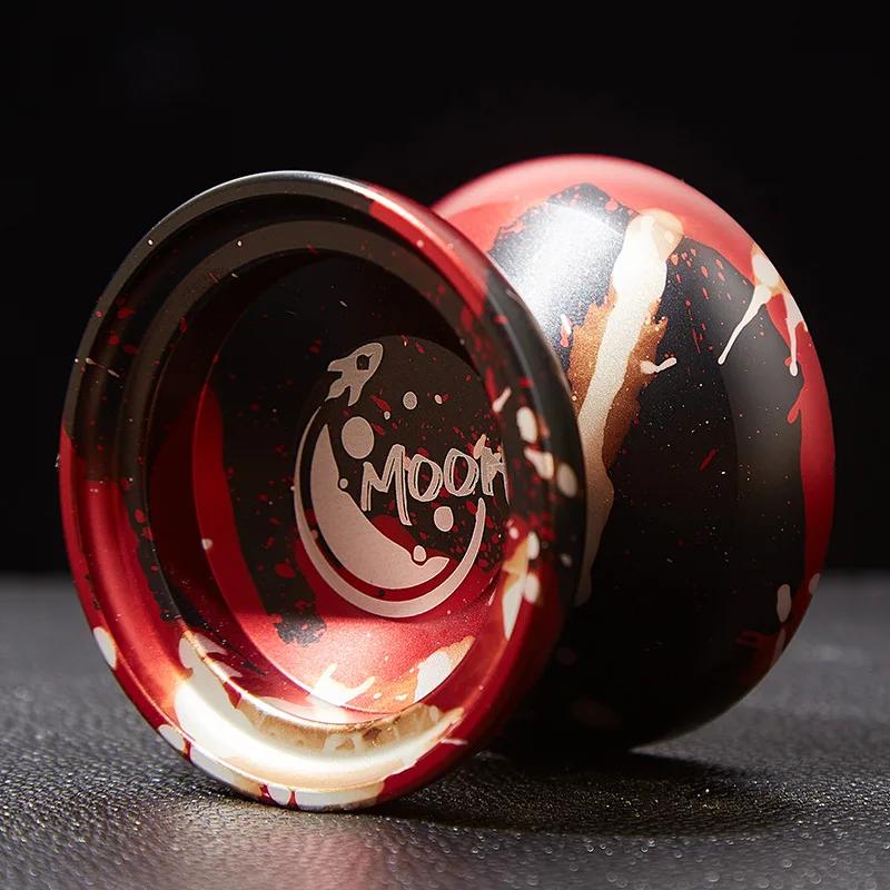 Yoyo Profissional Mágico Yoyo de Metal com Rolamento de 10 Bolas Liga de Alumínio Alta Velocidade Yoyo Não Responsivo Brinquedos Clássicos Para Crianças