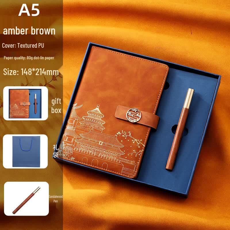 JinYi Palace Museum Cultural Notebook Gift Set A5