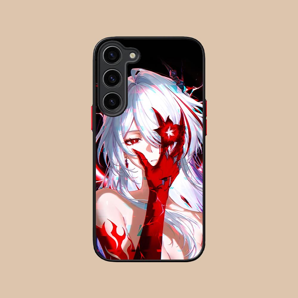 HSR Acheron Silicone Mobile Phone Case for Samsung Galaxy S26 S25 S24 S23 S22 S21 Plus FE Ultra Colorful Cover