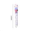 Quick Dry Writing Drawing Pen Painting Ballpoint Pen 10 Color Ballpoint Pen Multicolored Pens
