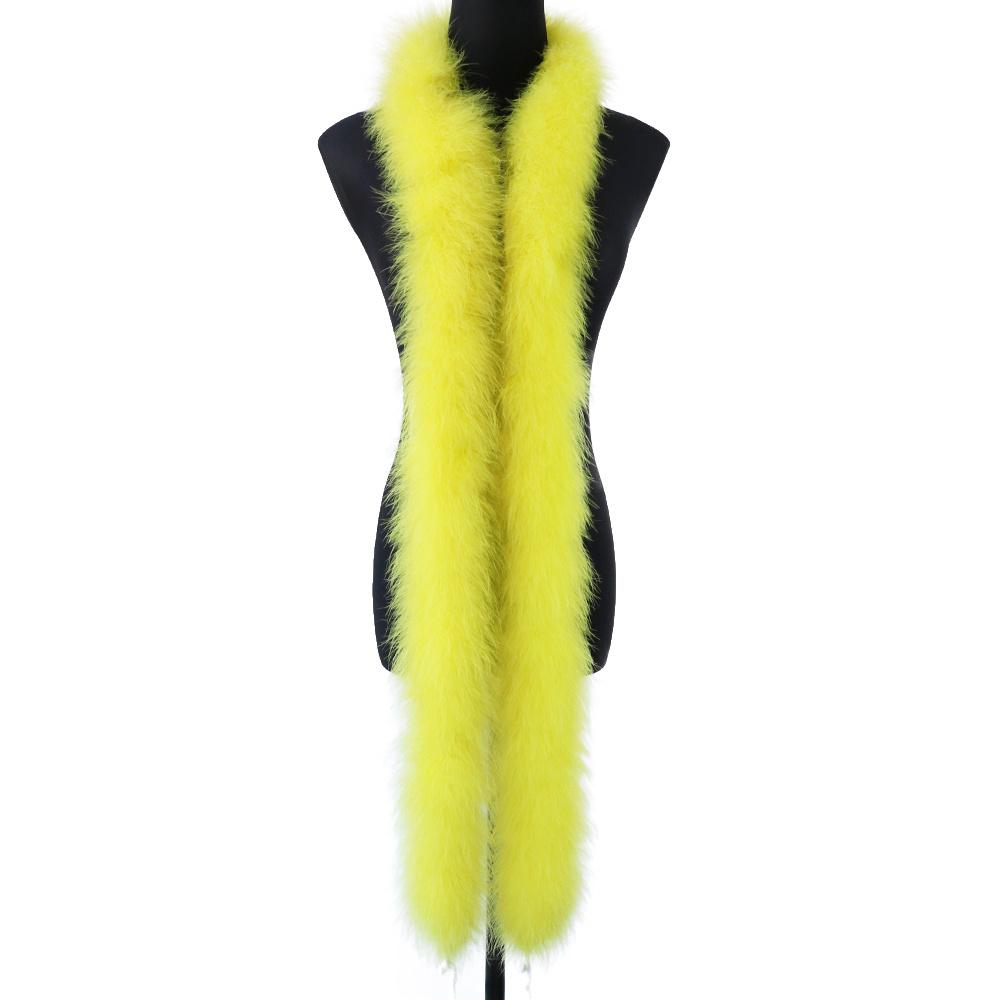 DIY 50Gram Pink Fluffy Turkey Marabou Feathers Boa for Wedding Carnival Dress Costumes Decoration Scarf Shawl Boas Sewing Crafts 2M