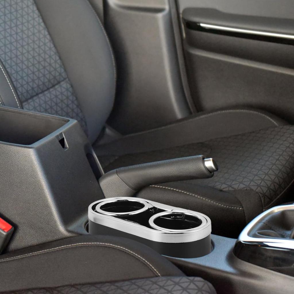 Cabilock Car Cup Holder Dual Bottle Rack Car Cup Stand