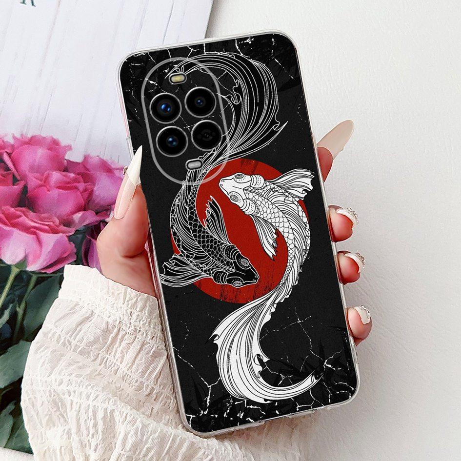 For Huawei Nova 13 Case Nova13 5G Cover BLK-AL80 Funda Popular Flower Butterfly Soft Clear Silicone Cases For Nova 13 Pro Bumper