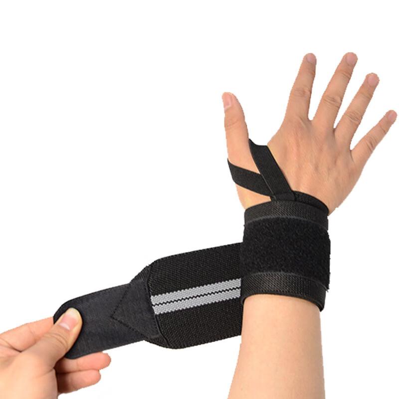 Adjustable Striped Sports Wrist Guards (4-Pack)