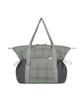 Sunlovetour Cabin Big Tote Green Plaid