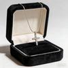 High-End Punk Style Zirconia Cross Necklace for Women
