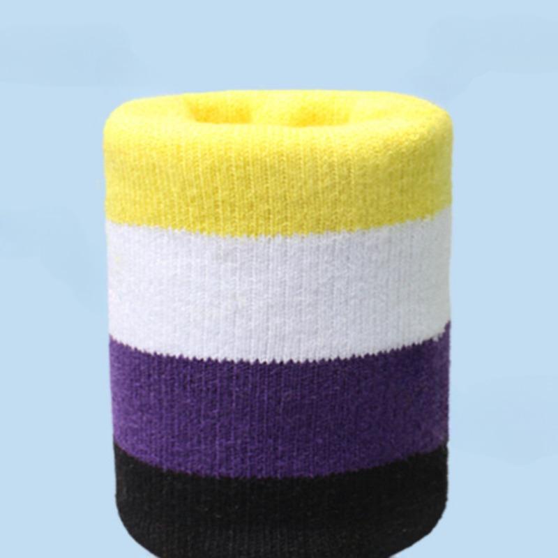 Wristband Sweatband Women Men Gym Fitness Wrist Brace Support Volleyball Basketball Badminton Hand Sports Wrist Wraps Protector