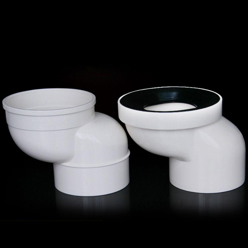 PVC-Kunststoff Toilettenspülrohr 110mm Versatzflansch-Adapter Toiletteninstallation