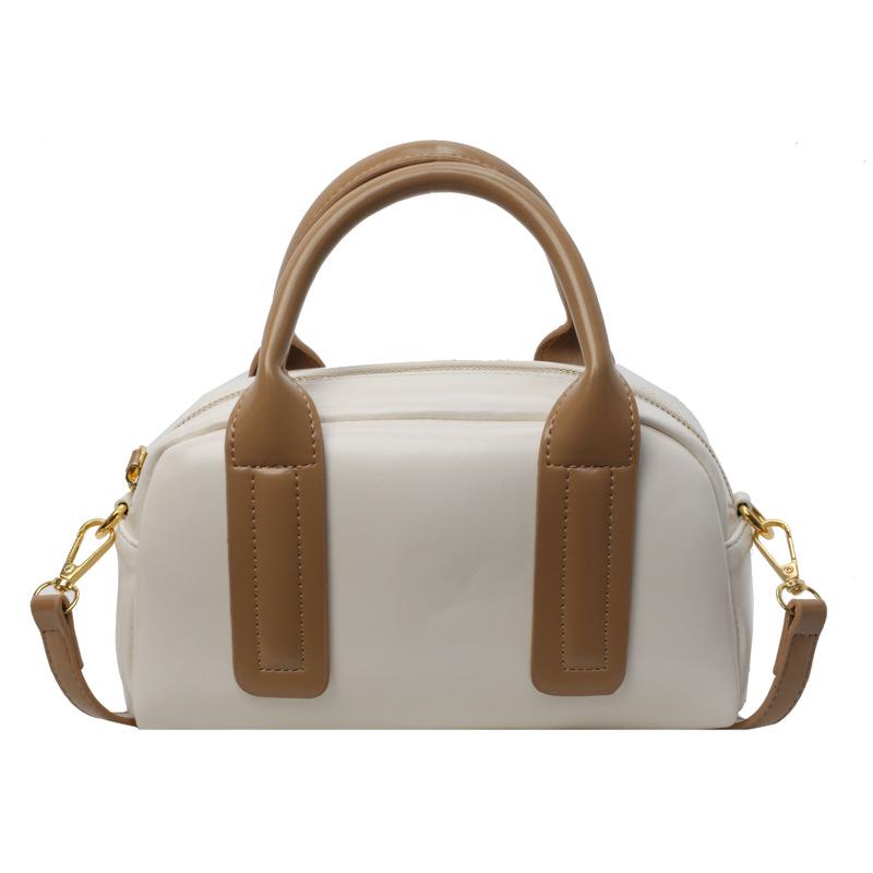 

Женская летняя ручная сумка-подушка - Высокая мода, Колорблок, Одно плечо, Дизайн кроссбоди.