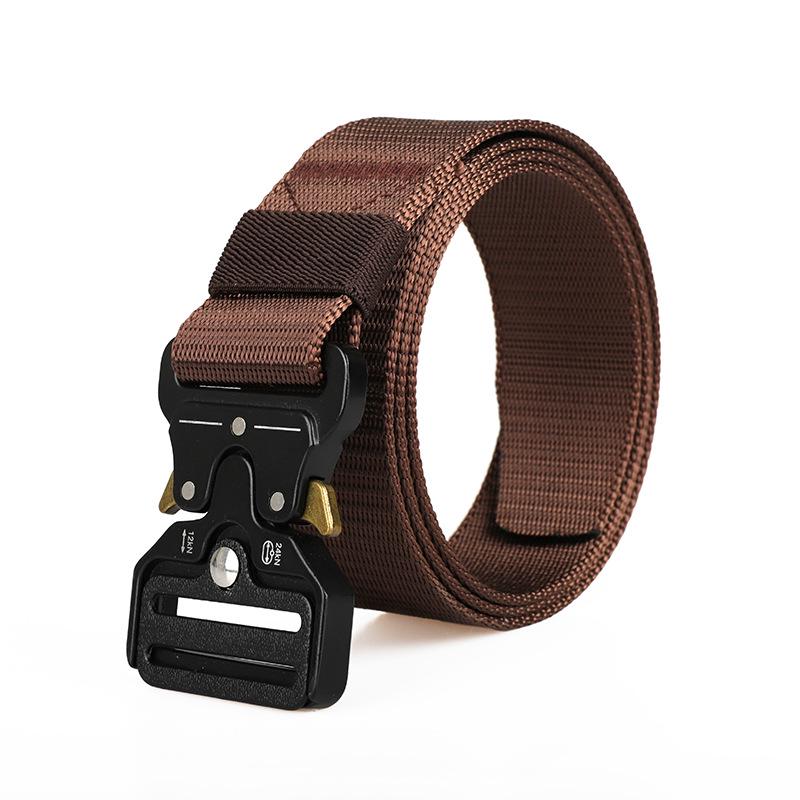 

Cobra Tactical Nylon & Leather Men s Belt - Versatile Canvas Trouser Accessory 125 cm
