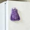 Cartoon Mud Demon Refrigerator Magnet Resin 3D Resin Decorative Magnet Home Kitchen Office Whiteboard Locker Fridge Accessories