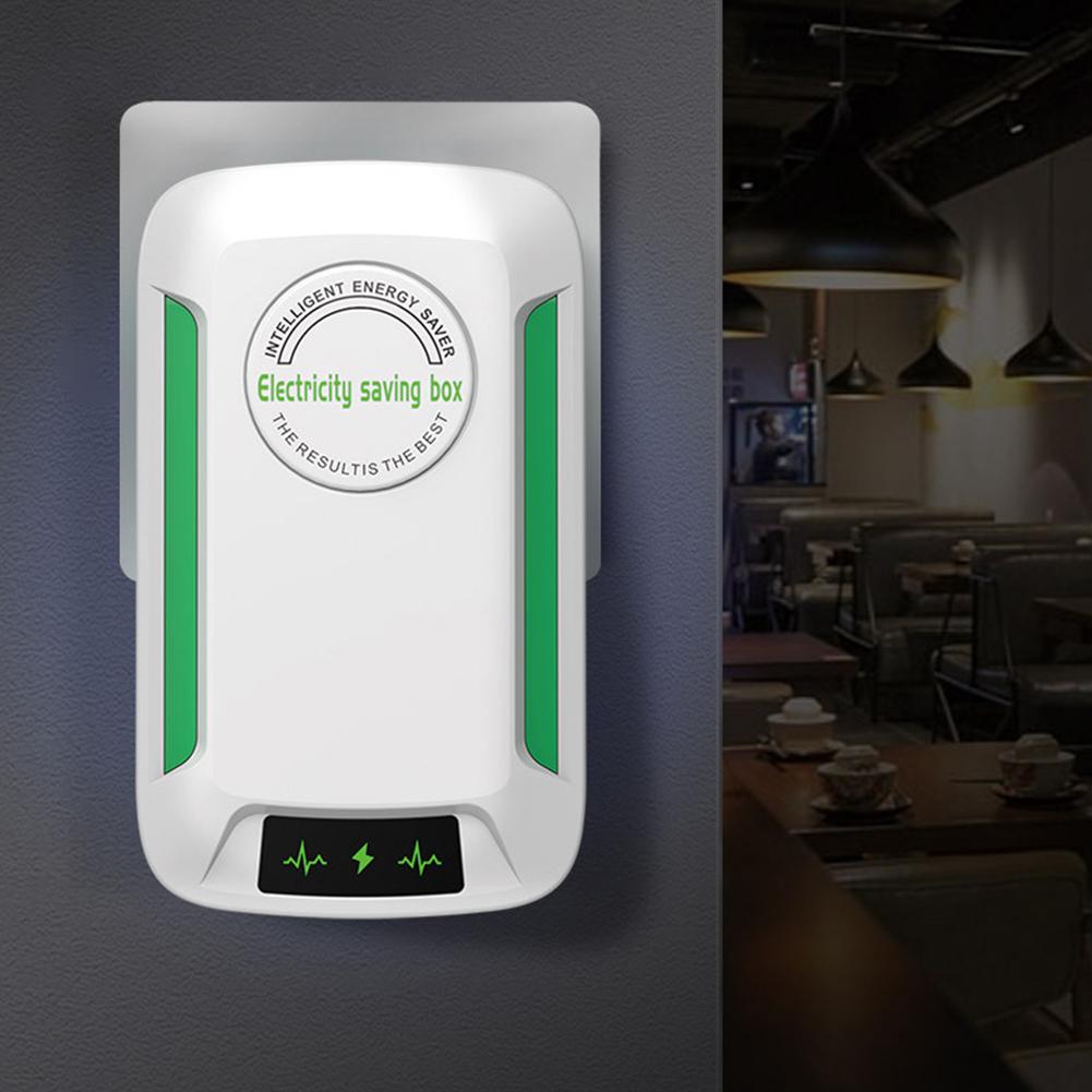 Power Saver ABS Electricity Saving Box Heat Resistant Intelligent Energy Saver for Household Office Market EU/US Plug