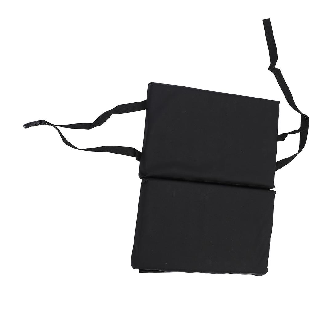 16 X 20 X 1in Padded Wheelchair Foot Rest with Quick Release Strap Support Lower Legs Wheelchair Extender Elevating Pad for Home Hospital Black