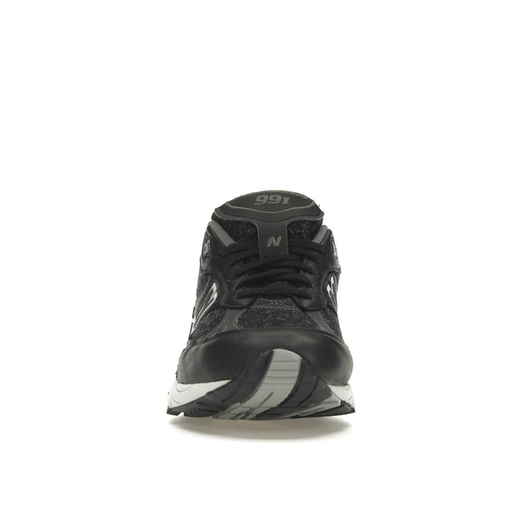 New Balance 991 Made In England Harris Tweed Men Sneakers Black Magnet Smoked-Pearl M991DJ