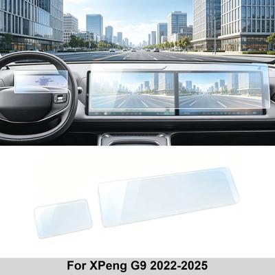 For XPeng G9 2022-2025 Interior Transparent TPU Protective Film Screen Protective Interior PPF Film Center ConsoleGood Product