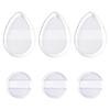 2 Shapeds Makeup Sponges Soft Elastic PU Loose Powder Puff Blending Tool For Flawlessly Face And Under Eye Coverage