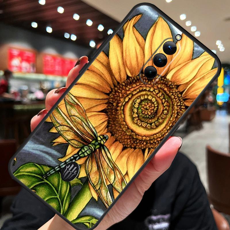 Luxury Dragonfly Case For ZTE Nubia Red Magic 10 Air 7 6S 7S Pro Red Magic 11 10 9 8 8S 9S 10S Pro Plus Cover