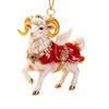 Acrylic Goat Hanging Ornament 2D Flat Animal Hanging Decoration  Holiday Party Decor