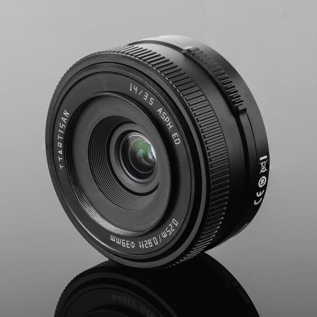 TTArtisan AF 14mm Prime Lens Fujifilm X Lens Autofocus Lens Lightweight Fuji X Interchangeable Lens Mirrorless Camera Compatible and Commemorative