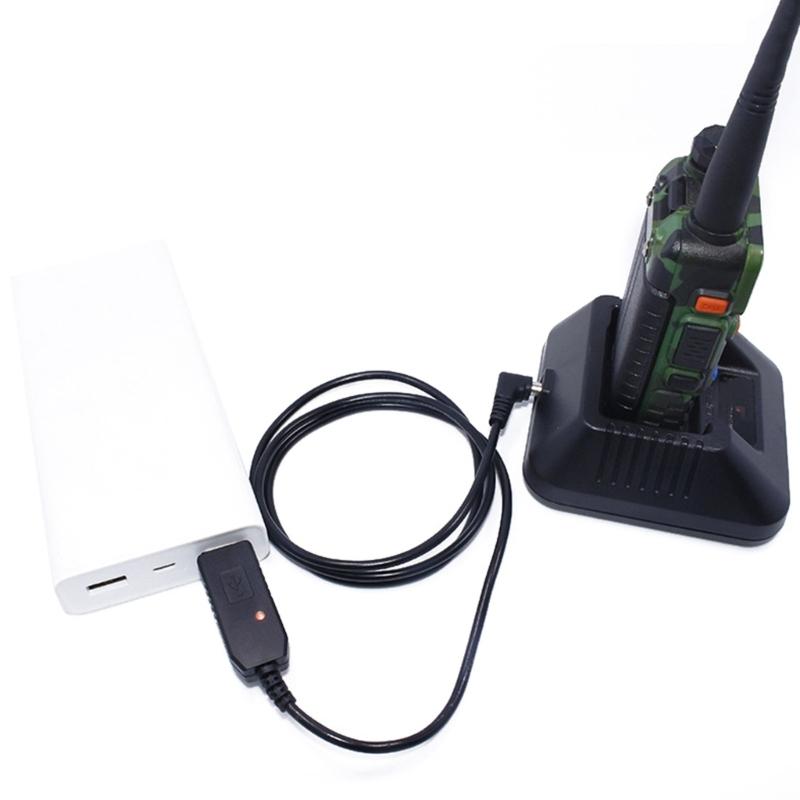 Radio USB Cable Battery Chargers Accessories ABS Communication Cable For Various Walkies Talkies Models