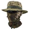 Conjunto de Chapéu Boonie Camuflado para Exterior e Polaina para Pescoço