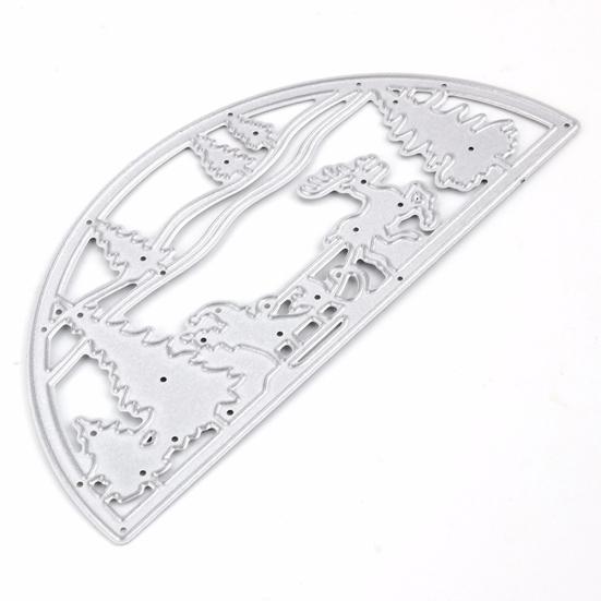 Christmas Tree Sleigh Metal Cutting Dies DIY Scrapbooking Paper Card Photo Craft