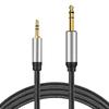 1/8 To 1/4 Stereos Cable 3.5mm TRS To 6.35mm Music Cable Guitar To Male Cord Nylon Braideds for Laptop Home Theater