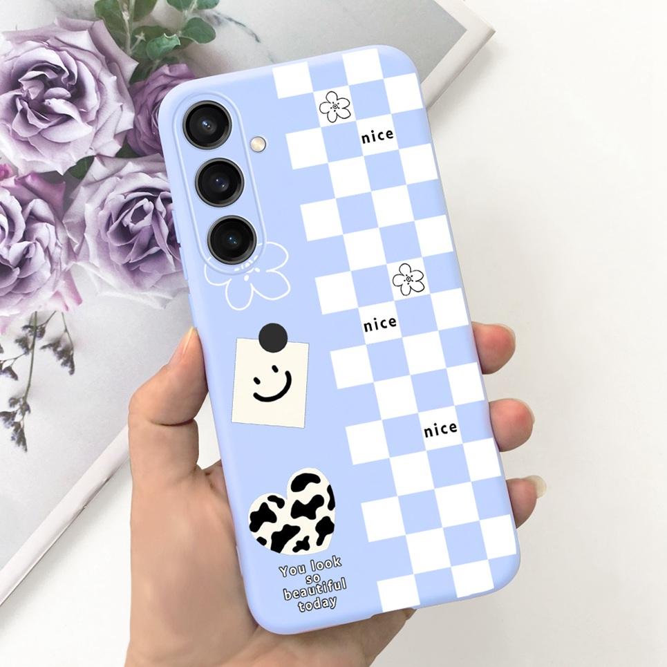 For Funda Samsung Galaxy A35 5G Case Women Fashion Girly Flower Butterfly Bumper For Samsung A35 SM-A356B Coque Silicone Soft