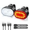 Easy To Install Bicycle Light USB Rechargeable Cycling Lamp New LED Bike Light  Night Riding