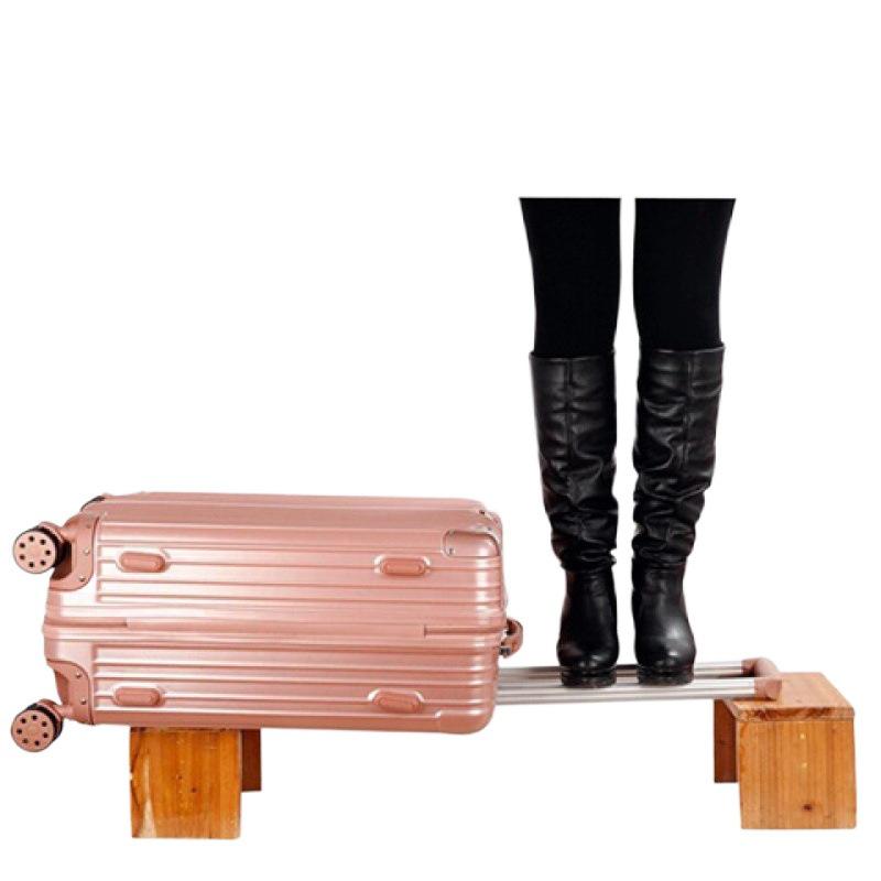 Unisex Fashion Suitcase with Combination Lock and Wheels - Cabin-Size Trolley Case for Students