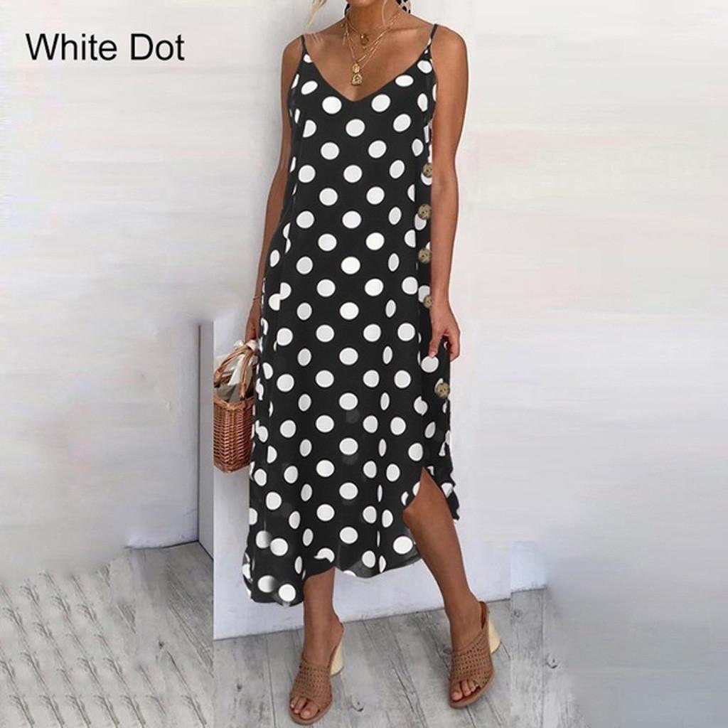 Buy Heh Sexy Women Low Cut Spaghetti Straps Irregular Hem Striped Slim ...