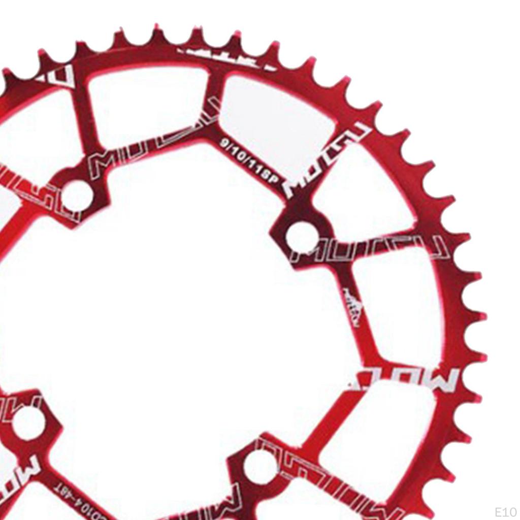 Chain 40T ~ 52BCD Road Bike Narrow Round Wheel Wide Sprocket Component Parts