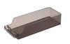 Yamazaki Refrigerator Can Storage Rack, Black, Approx. W37.5 X D14 X H8.2cm, Tower Series, Refrigerator Storage, Maximizes Space Use (5767)