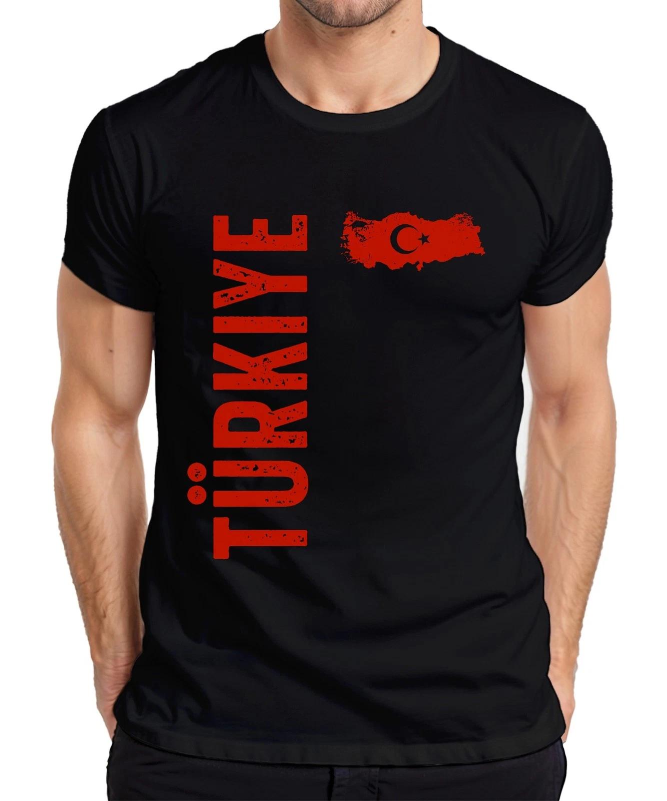 Türkiye Türkei Fan türkische Flagge Fußball WM 2026 EM 2028 Herren T-Shirt M