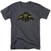 Batman V Superman Batman Tech Mens T Shirt Charcoal Officially Licensed